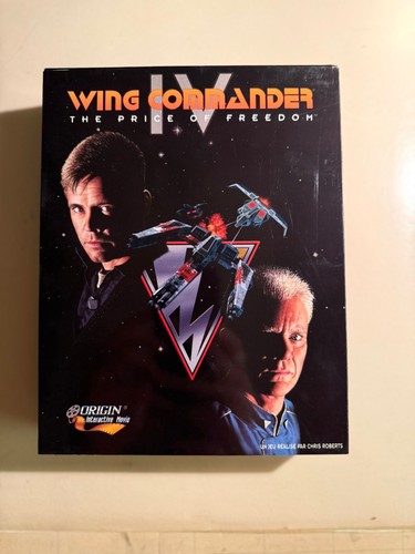 Wing commander pc big - iv, box
