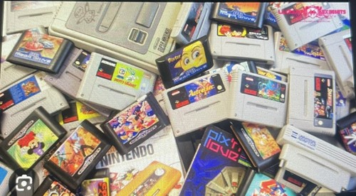 Box mystère jeux video - mystère, retro