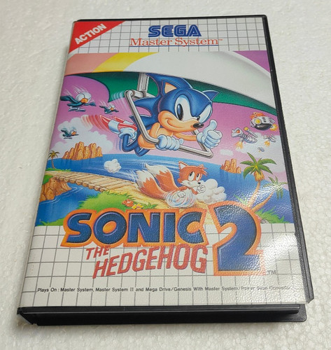 Boite seule jeu sonic master - boite,