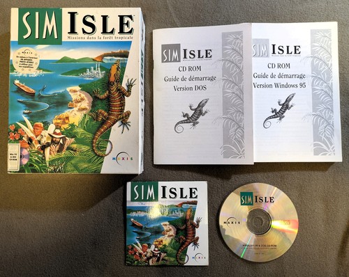 Sim isle big - isle, box