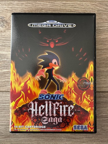 Sonic hellfire saga custom - sonic,