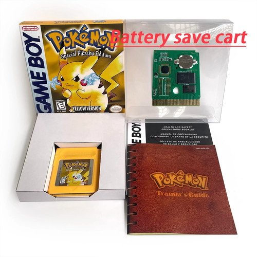 Pokémon yellow game - yellow, +